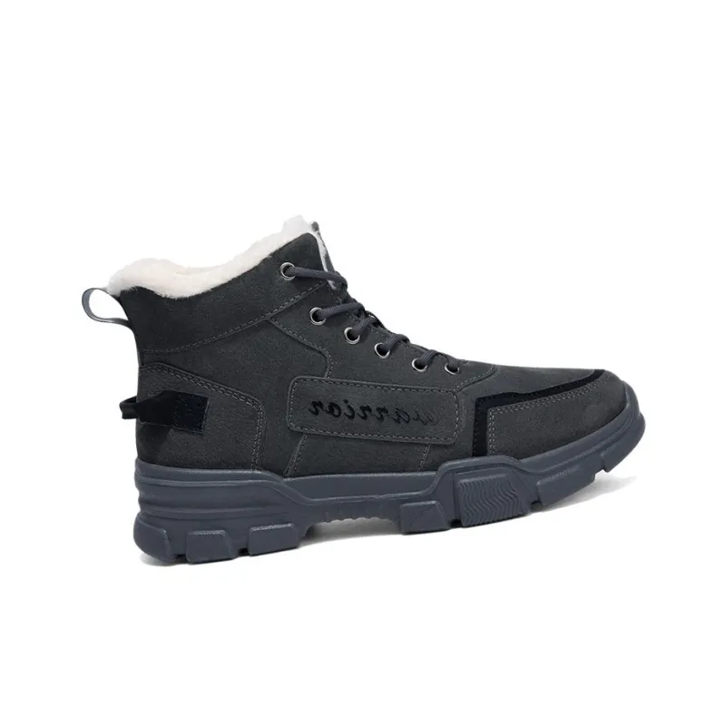 Warrior Crew Snow Boots Men's Gray-1