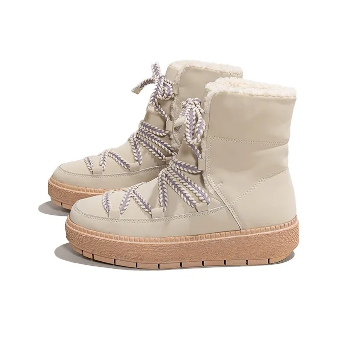 BESTFEEL Warm Slip-Resistant Short Snow Boots Women's-11