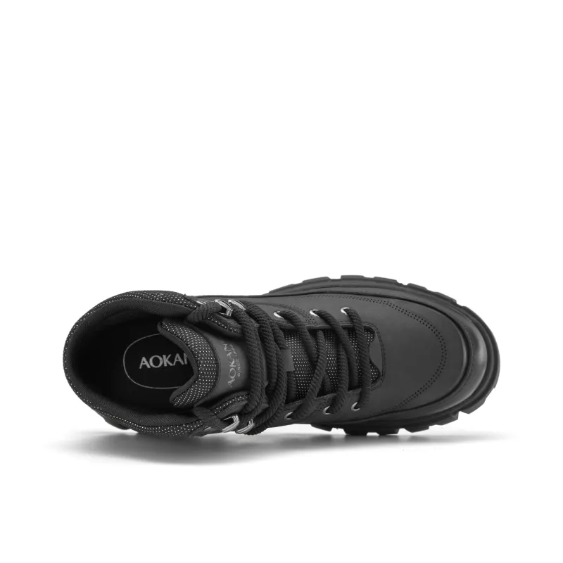 AOKANG Crew Outdoor Boots Men's Black-3