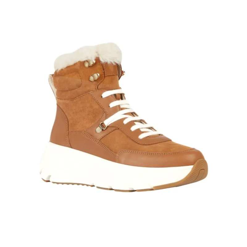 GEOX Diamanta Short Outdoor Boots 5.5cm Women's Brown-1