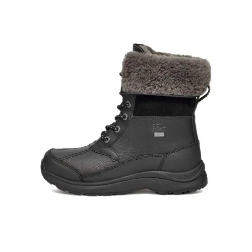 ugg Quarter Zaylee Warm And Water Resistant Short Outdoor Boots Women's Black
