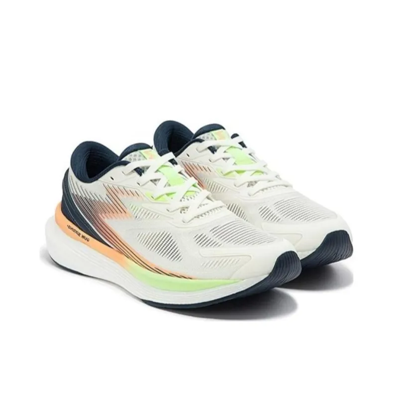 361° Spire 2 Cushioned Slip Resistant Low Top Casual Running Shoes Men's White Green-3