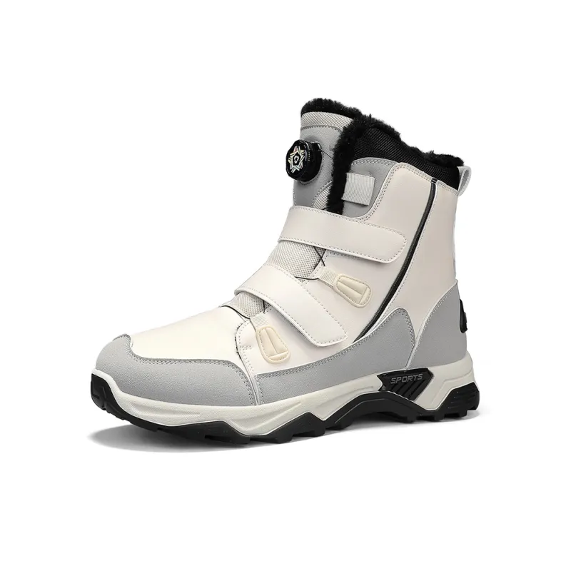 MUSNODO Thermal Waterproof Abrasion Resistant Coverage Short Snow Boots Unisex-9