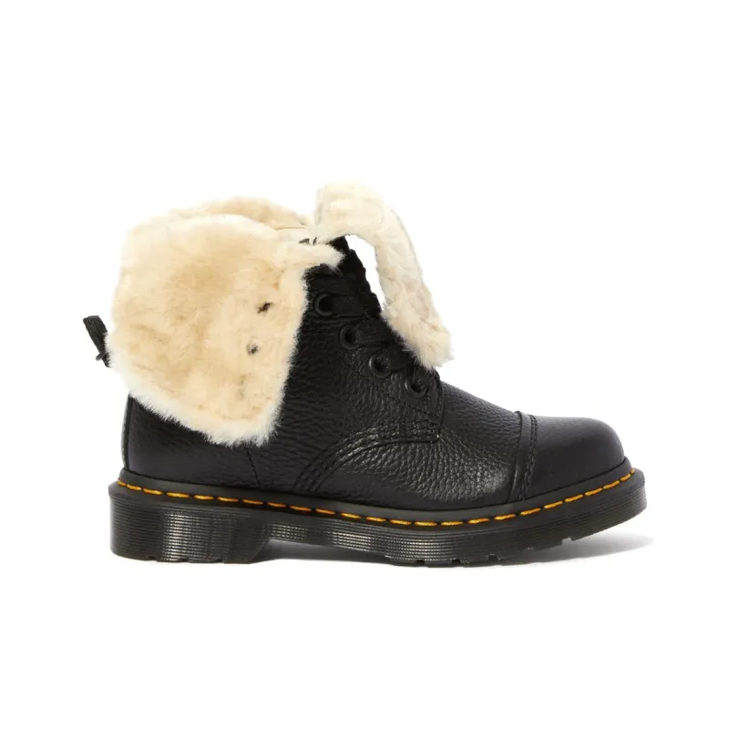 Dr.Martens Aimilita Short Martin Boot Women's Black-1