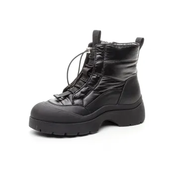 BENZI Warm Water Resistant Wear Resistant Height Increasing Slip Resistant Short Snow Boots Women's