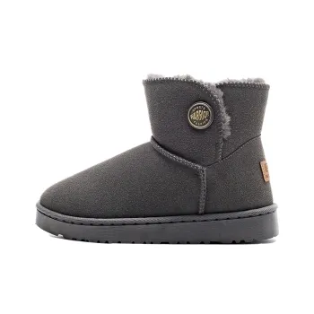 Warrior Warm Slip Resistant Coverage Short Snow Boots Women's Gray