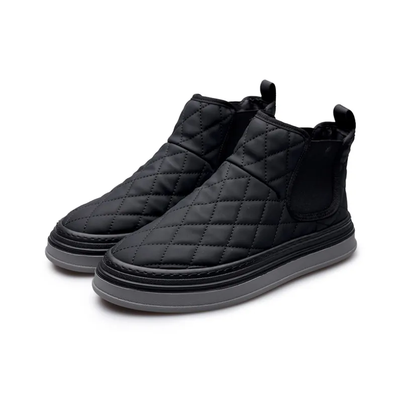 PARDASAUL Short Chelsea Boots Men's Black-7