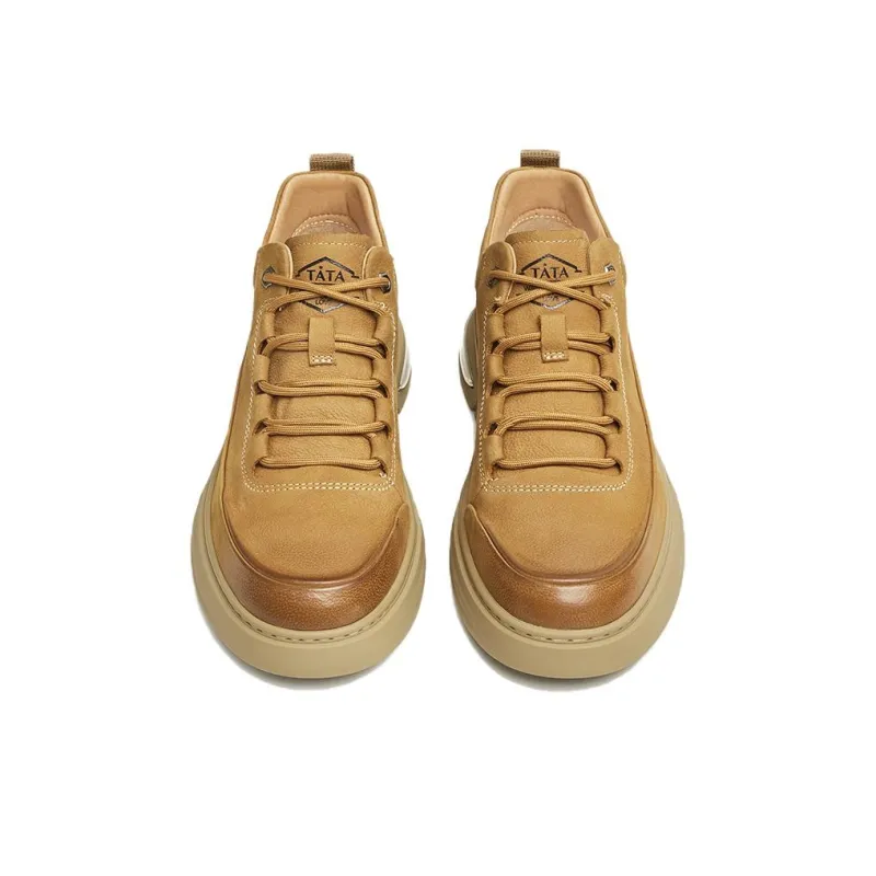TATA Ankle Boots Men Solid Color-2