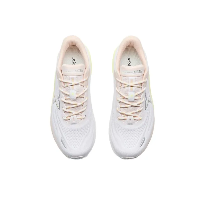 XTEP Tank Cheng 2.0 Slip Resistant Coverage Low Top Casual Running Shoes Women's Pink White-3