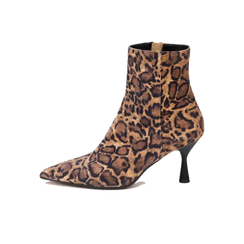 AGL Ankle Boots 8cm Women's Brown