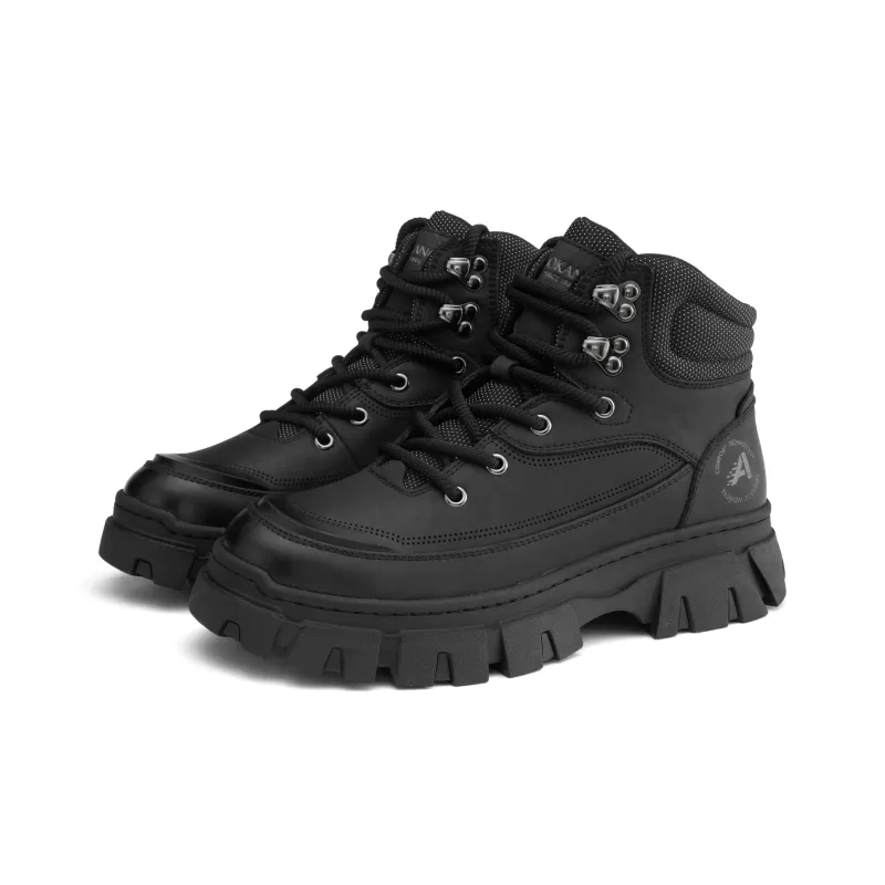 AOKANG Crew Outdoor Boots Men's Black-2