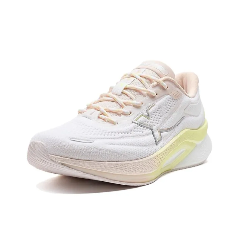 XTEP Tank Cheng 2.0 Slip Resistant Coverage Low Top Casual Running Shoes Women's Pink White-1