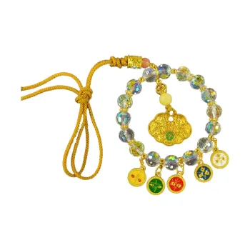 XIZITONGHUA Colored Glaze Pendants Unisex
