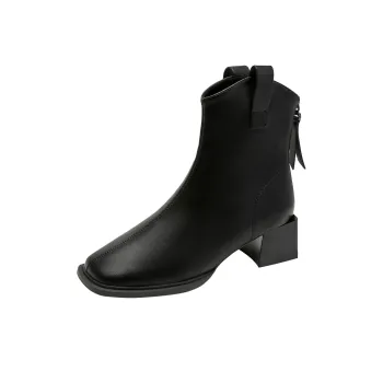 FOXER Ankle Boots Women's Khaki, Black