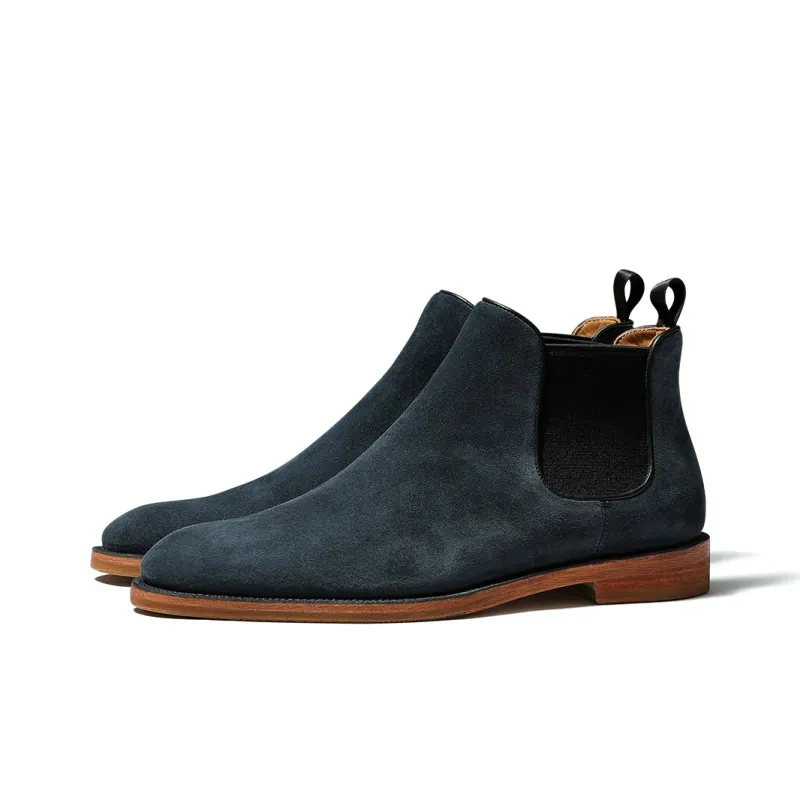 TRUFFAUT Crew Chelsea Boots 2.8cm Men's-13