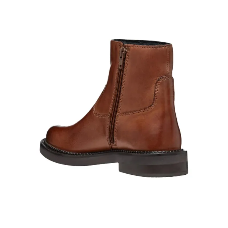 GEOX Serilda Ankle Boots 3cm Women's Brown-3