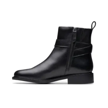 Clarks Ankle Boots 2cm Women's Black