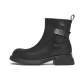 Black Fleece-Lined