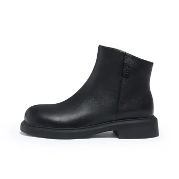 CAMEL Ankle Boots Women's Black/Ecru