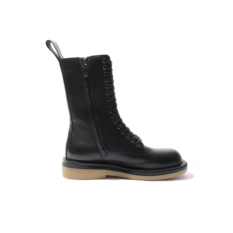 STEVE MADDEN Martin Boots Women's Black-1