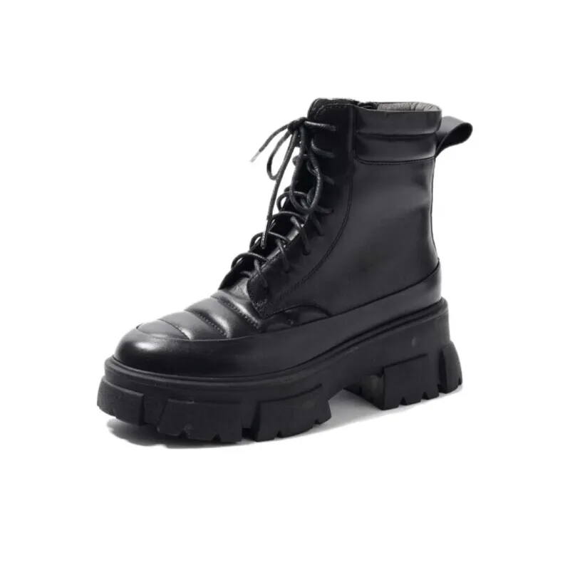 STEVE MADDEN Short Martin Boot 6.2cm Women's Black-2