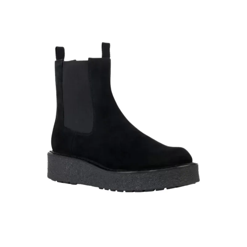 GEOX Elidea Short Chelsea Boots 5.5cm Women's Black-1