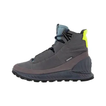Ecco Exostrike Abrasion Resistant Slip Resistant Crew Outdoor Boots Men's Gray