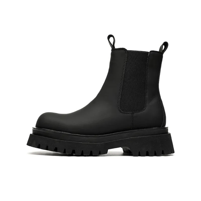 Dounkol Get Cool Crew Chelsea Boots 5cm Unisex Black-0