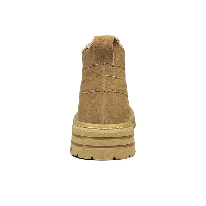 VAEL Ankle Boots Men Yellow Brown/Camel-3