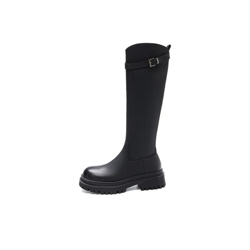 DAPHNE Thermal Knee High Boots 4.7cm Women's-6
