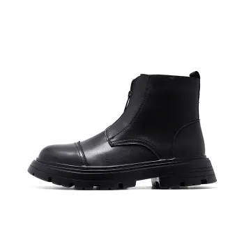 Chi Wolf Ankle Boots Men's Black