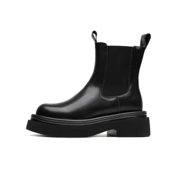GZZ Crew Chelsea Boots Men's Black