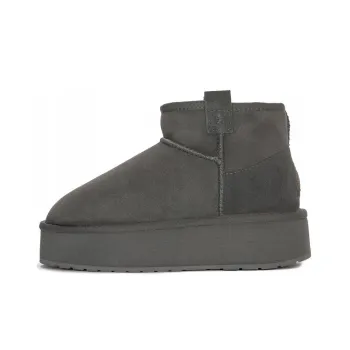 EMU Australia Short Snow Boots Women's Charcoal Gray