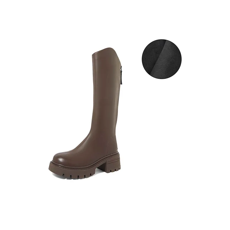 COMELY Knee high Boots 5.5cm Women's-11