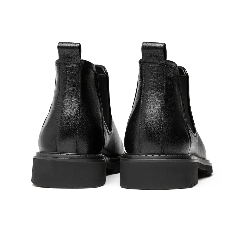 MILLIE'S Short Chelsea Boots Men's Black-4
