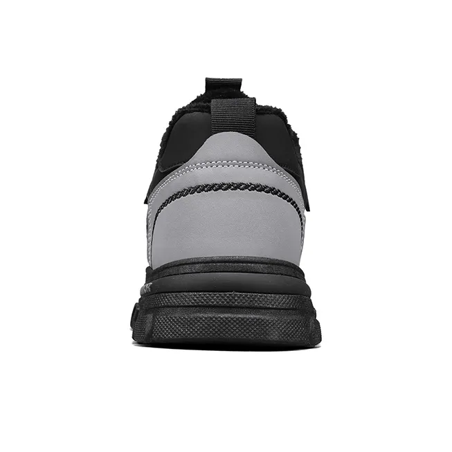 Warrior Ankle Length Martin Boot Men's Gray Black-3