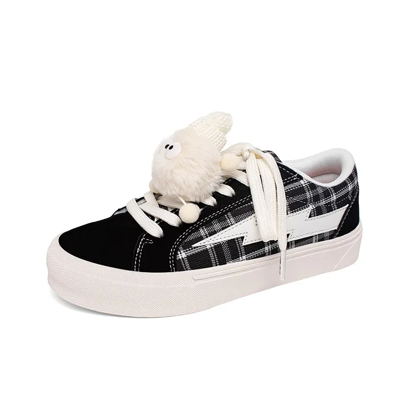 MCKP Anti Slip And Wear Resistant Height Increasing Low Top Skateboard Shoes Unisex Sapphire Blue-10