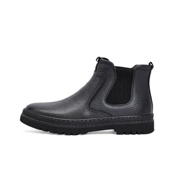 VICKI BROWN Jeans Chelsea Boots Men Black