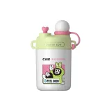 Apple Green 450m L[Ceramic Liner]with Premium Cup Strap Gift
