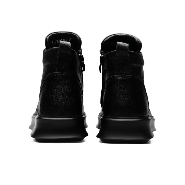 PARDASAUL Ankle Boots Men Black/White/Yellow-4