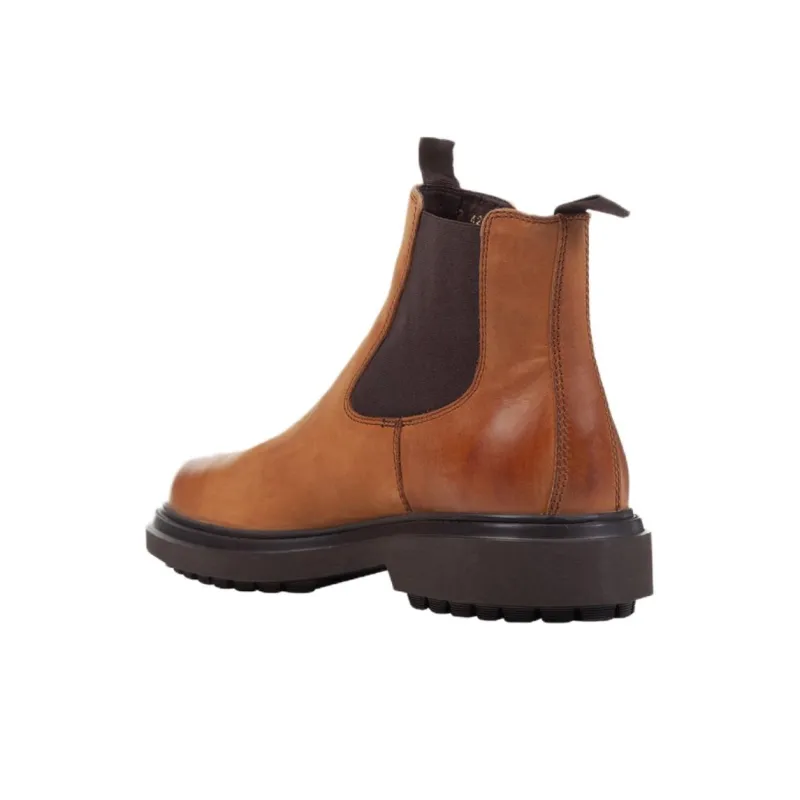 GEOX Faloria Short Chelsea Boots Men's Brown-2