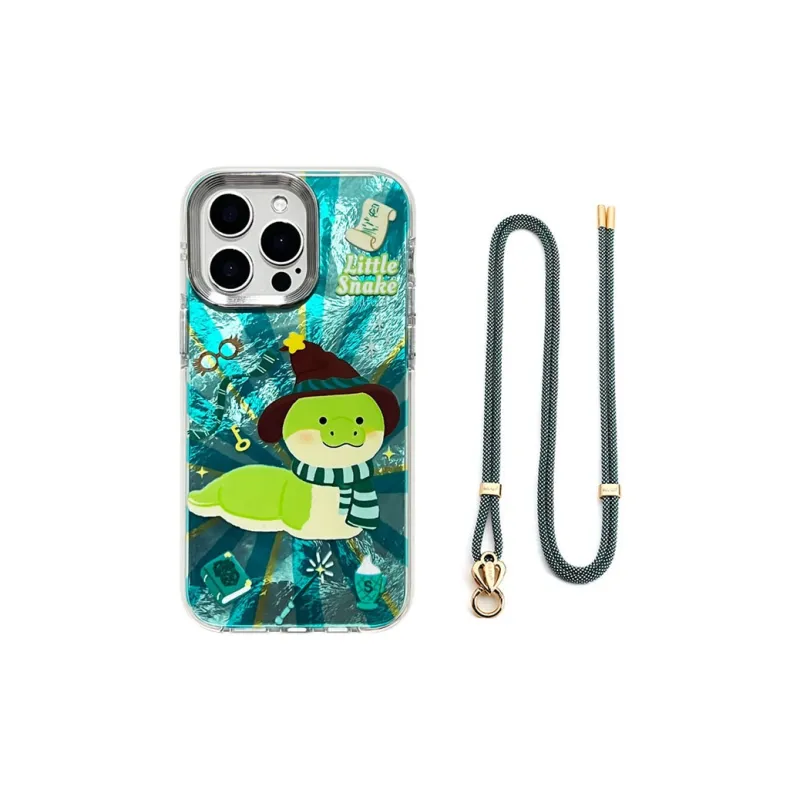 HUANBAOKE TPU Material Fun Cute Harry Potter Snake Impact Resistant Phone Cases Apple 16Promax/15pro/14/13/12pro-0