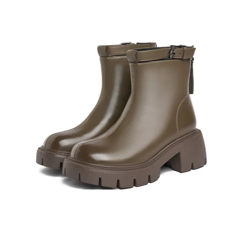 JOSINY Ankle Boots Women's Black/Green/Brown-8