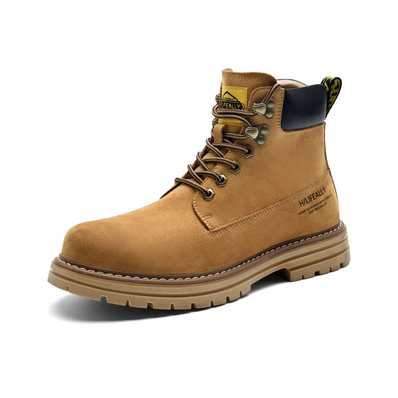 HLA Short Martin Boot 3.5cm Men's-1