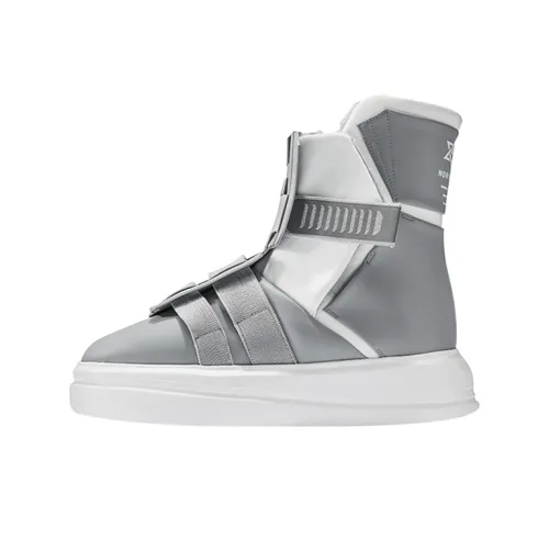 NORVINCY Snow Boots Unisex Bright Gray