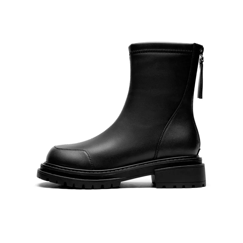 ZHR Ankle Boots Women's Black/Brown-0