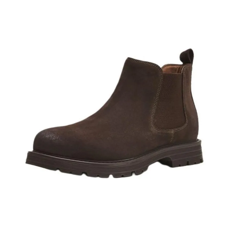 Hotwind Chelsea Boots Men's Brown-1