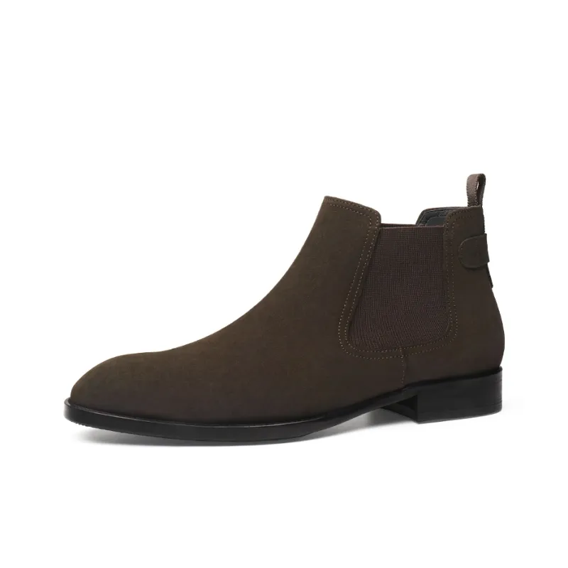 Devanro Short Chelsea Boots 3.0cm Men's-5