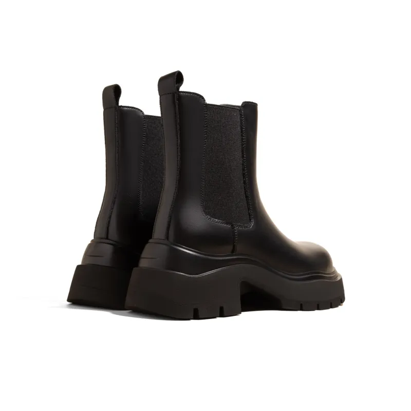 KODI Short Chelsea Boots 9CM Women's Brown-1
