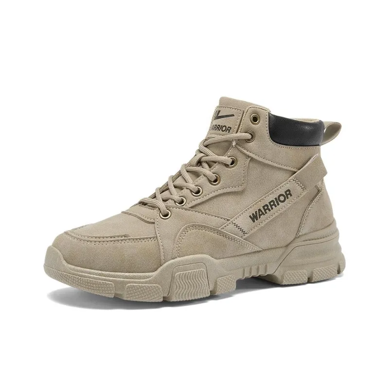 Warrior Short Martin Boot Men's Khaki-1